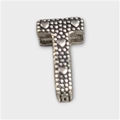 Pandora Sterling Silver Letter T Bead Charm